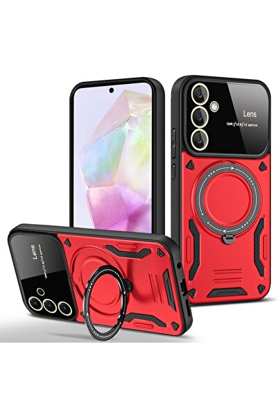 Kipgsm Samsung Galaxy A54 İçin Kılıf Kamera Lens Koruyuculu Magsafe Destekli ...