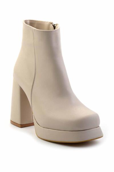Bambi Bej  Kadın Bot & Bootie K02823053009