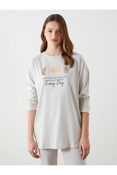 LC Waikiki Crew Neck Floral Women's Tunic