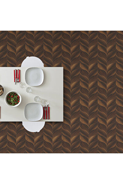 sharpdo 5pcs Thick Wood Grain Floor Sticker Set 40*40 CM, for Living Room, Bedroom