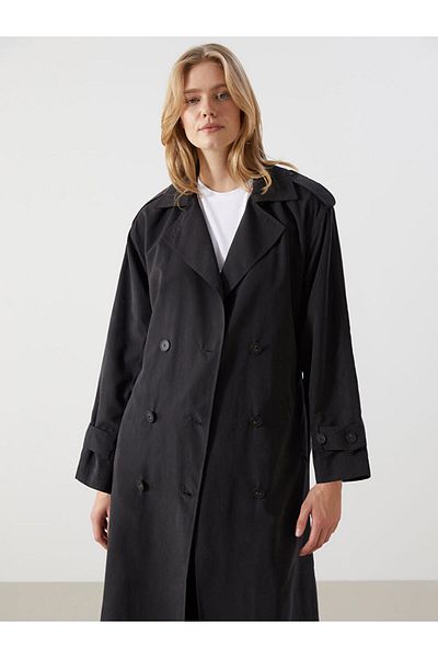 LC Waikiki Trench pentru femei New Season - Guler - Model Seba S54187Z8