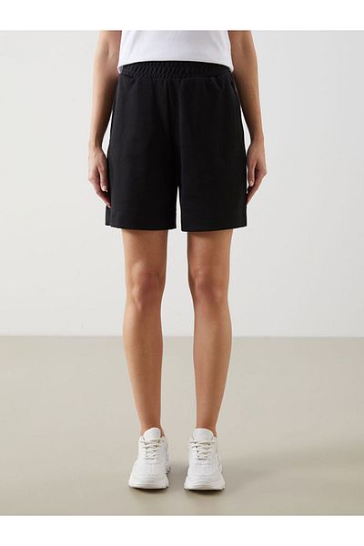 LC Waikiki Pantaloni scurți de damă cu talie elastică