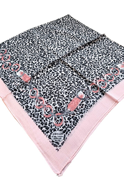 AKBAL وشاح قطن - جلد الفهد