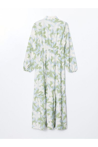 LC Waikiki LCW Cămașă Guler Model Rochie Femei Moda