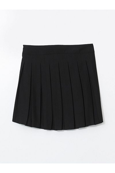 LC Waikiki Xside Women's Pleated Skirt with Zipper Waist