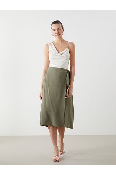 LC Waikiki Lcwaikiki Women's Classic Elastic Waist Skirt