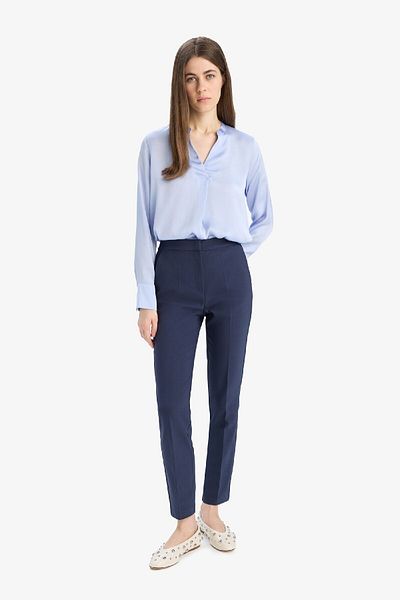DeFacto Pantaloni din țesătură chino cu talie înaltă picior drept E5458AX25SP