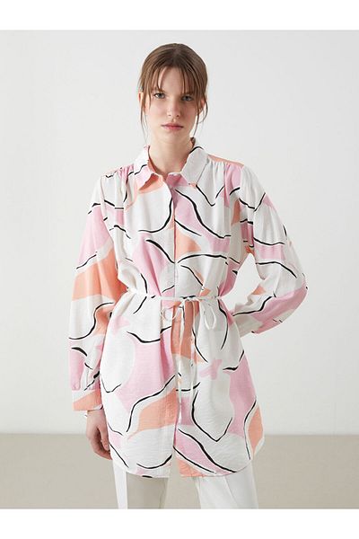 LC Waikiki New Season Patterned Women's Shirt Tunic - S5J667Z8