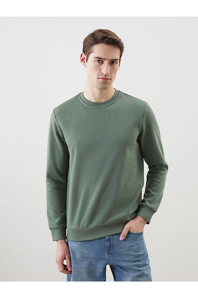 LC Waikiki Crew Neck Long Sleeve Printed Men's Sweatshirt