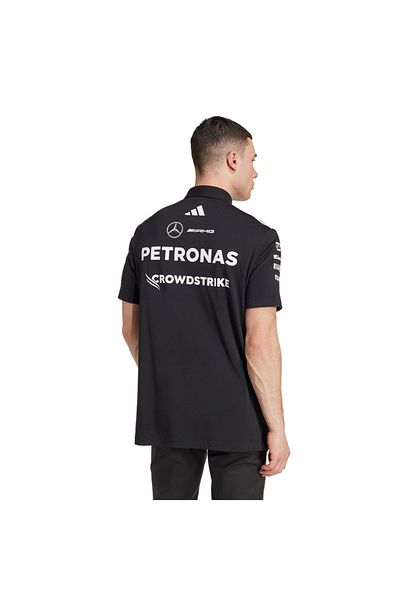 adidas Ανδρικό μαύρο μπλουζάκι Polo Mer Tm Polo Bm Jw5391