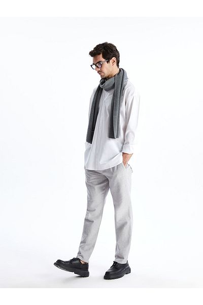 LC Waikiki New Season Slim Fit Linen Blend Men's Trousers - S5Ar17Z8