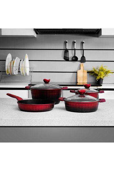 ROYALFORD 7-Piece Die-Cast Cookware Set- RF11775