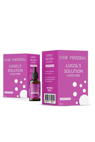 Raw Material لوجول محلول 1000 قطرة يود 30 مل