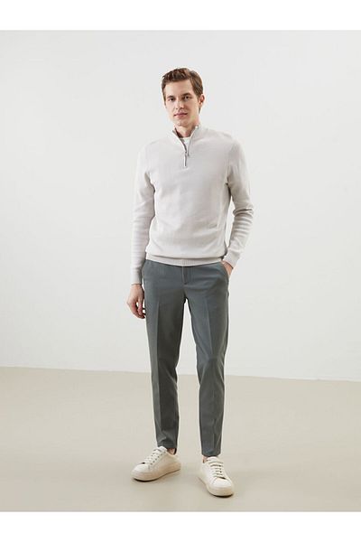 LC Waikiki LCWAIKIKI Classic Stand Collar Long Sleeve Men's Knitwear Sweater