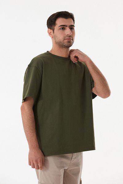 Fulla Moda Μπλουζάκι Basic Crew Neck Oversize