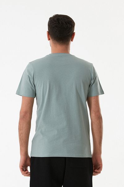 Fulla Moda Μπλουζάκι με ανάγλυφο εμπριμέ κοντομάνικο