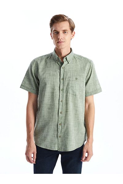 LC Waikiki Ανδρικό πουκάμισο LCWAIKIKI Classic Regular Fit Linen