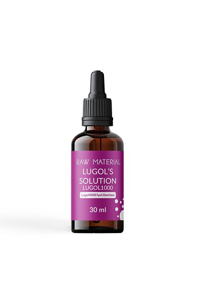Raw Material لوجول محلول 1000 قطرة يود 30 مل