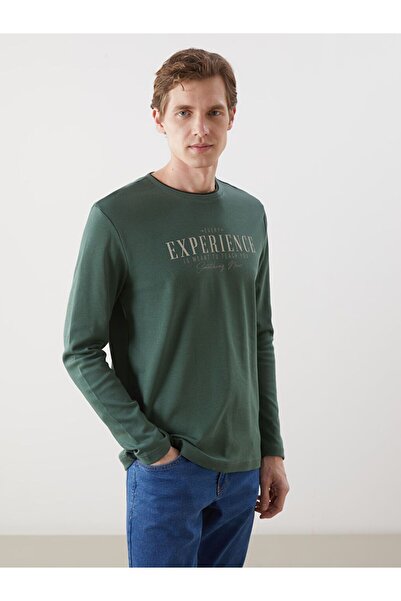 LC Waikiki Crew Neck Long Sleeve Printed Men's Sweatshirt
