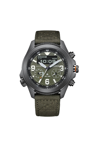 Citizen سيتيزن - ساعة بروماستر لاند إيكو درايف كومبينيشن - JV1005-02W