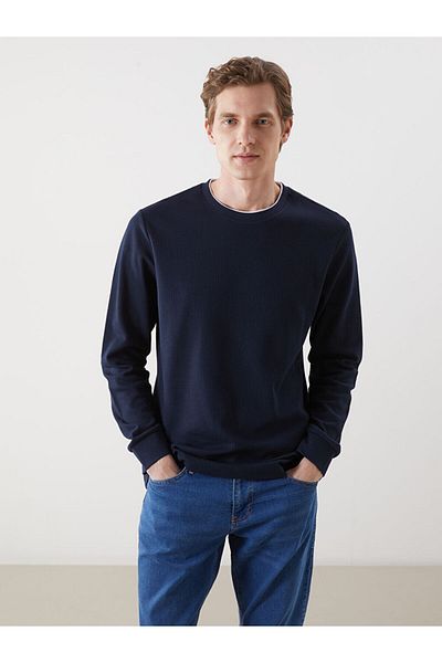 LC Waikiki Lcw Crew Neck Long Sleeve Men's Sweatshirt Fast Fashion