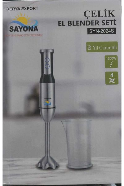 SAYONA Syn-2024S 1200W Hand Blender Set 
 Home 
 Kitchen
