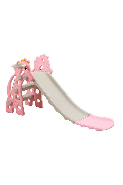 Ma Baby Kids folding slide with Basketball Hoop Indoor Outdoor
