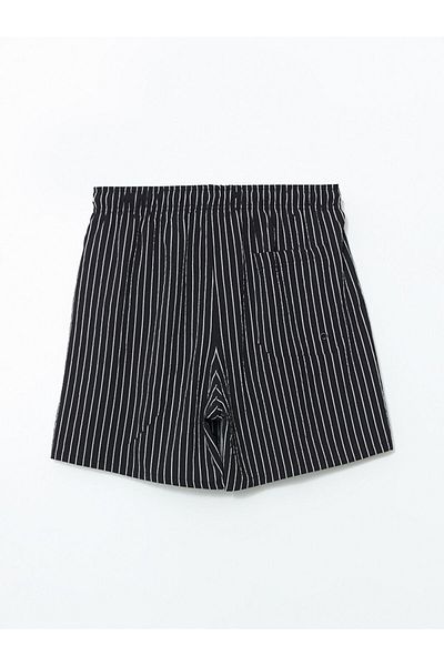 LC Waikiki Southblue Short Length Striped Men's Swim Shorts