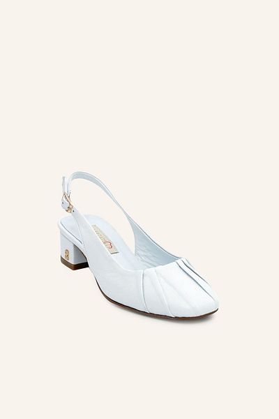 MARCATELLI Pantofi cu toc Lumina albi