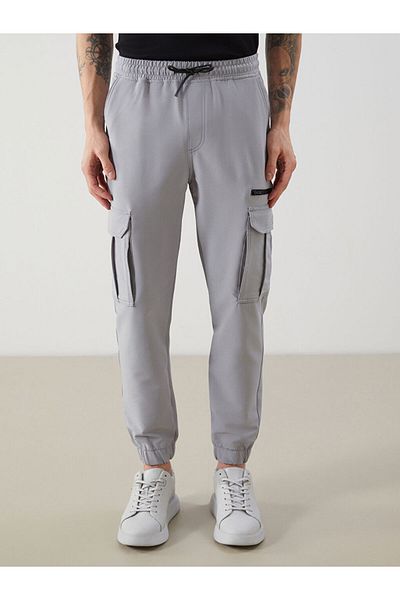 LC Waikiki Xside Gray Slim Fit Men's Cargo Pants