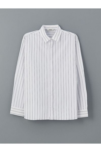 LC Waikiki Xside Comfortable Fit Long Sleeve Striped Men's Shirt