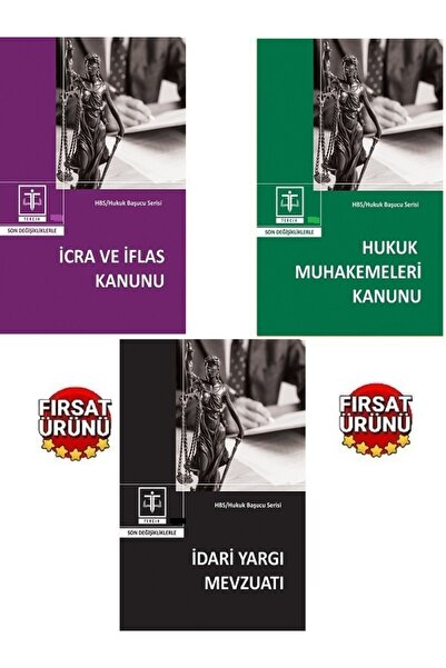 Tercih Akademi Yayınları Tercih İcra ve İflas-Hukuk Muhakemeleri-İdari Yargı ...