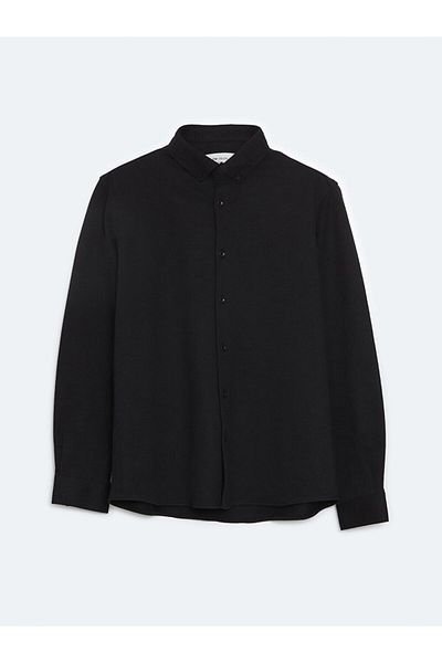 LC Waikiki Ανδρικό μακρυμάνικο πουκάμισο LCW Vision Slim Fit