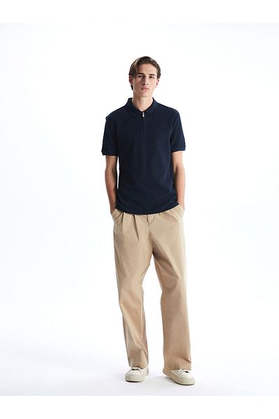 LC Waikiki Νέα σεζόν Polo Collar Short Sleeve Ανδρικό Tisort - S52758Z8