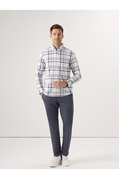 LC Waikiki Regular Fit Long Sleeve Plaid Men's Shirt