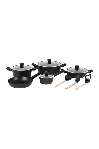 ROYALFORD Authentic 12-piece Forged Aluminum Cookware Set RF12677