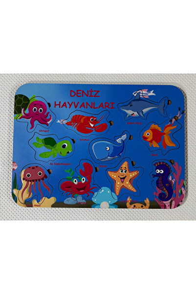 Kula Sports Deniz Hayvanları 10 Parça Yapboz