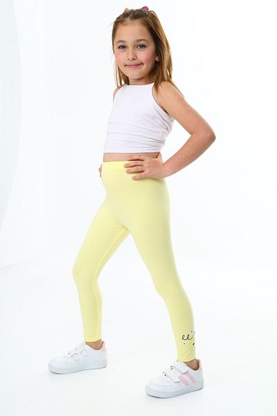 Toontoy Girl's Leg Floral Printed Leggings