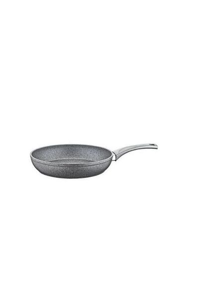 OMS PASLANMAZ Oms Collection 26X5,5 cm Granite Pan Gray