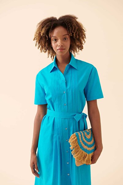 Roman Desenli Hasır Çanta Standart Renk Y2281316_089