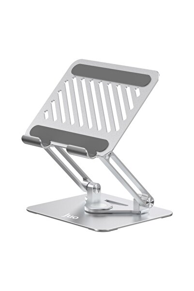 Juo 360° Dönebilen Alüminyum Tablet Standı Yükseklik ve Eğim Ayarlı Metal Tablet Tutucu