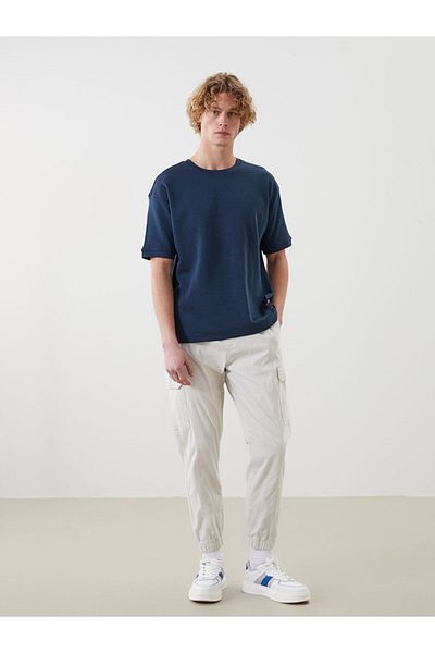 LC Waikiki Lcw Standard Mold Gabardine Men's Jogger Pants Fast Fashion