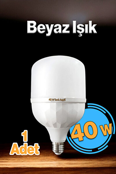 Badem10 Tasarruflu Torch Ampul 40 W Led Lamba Beyaz E27 Duy 25.000 Saat Uzun ...