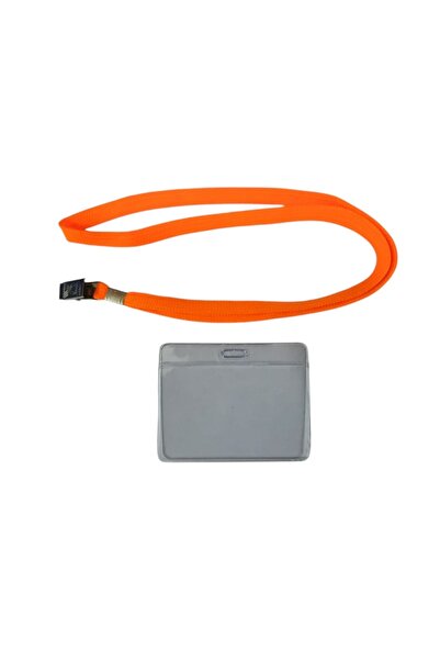 Kırtasiye Ofisi 75x95 mm 5 bucăți husă transparentă pentru carduri + curea pe...