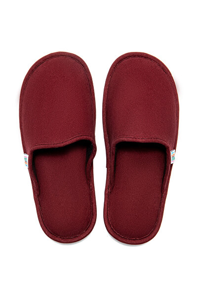 Twigy Holly Women, Waiter Size House Slippers Claret Red 36/41