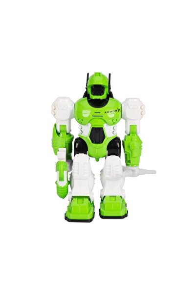 Sunman Storm Brave Sesli Ve Işıklı Robot 25 Cm. - Yeşil