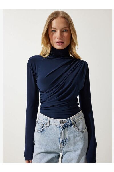EMPERİA Draped Women's Blouse