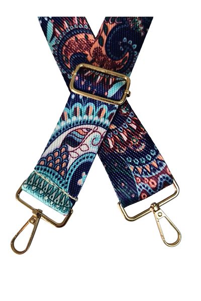 Gloria Polyester Column Adjustable Bag Handle with Compensation Shape and Cashmere Pattern