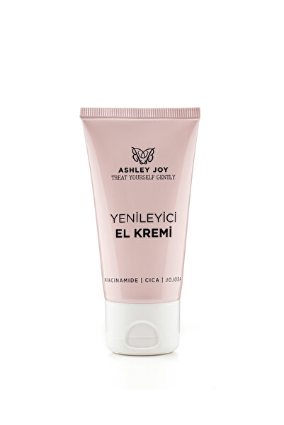 ASHLEY JOY Yenileyici ve Nemlendirici Anti-Aging El Kremi 50 ml - Niacinamide, Cica, Jojoba, Hyaluronik Asit