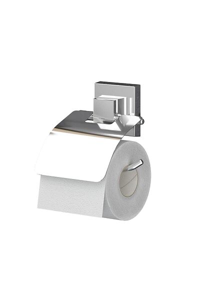 Teknotel SUPORT HÂRTIE WC CU CAPAC Adeziv CROM EF238